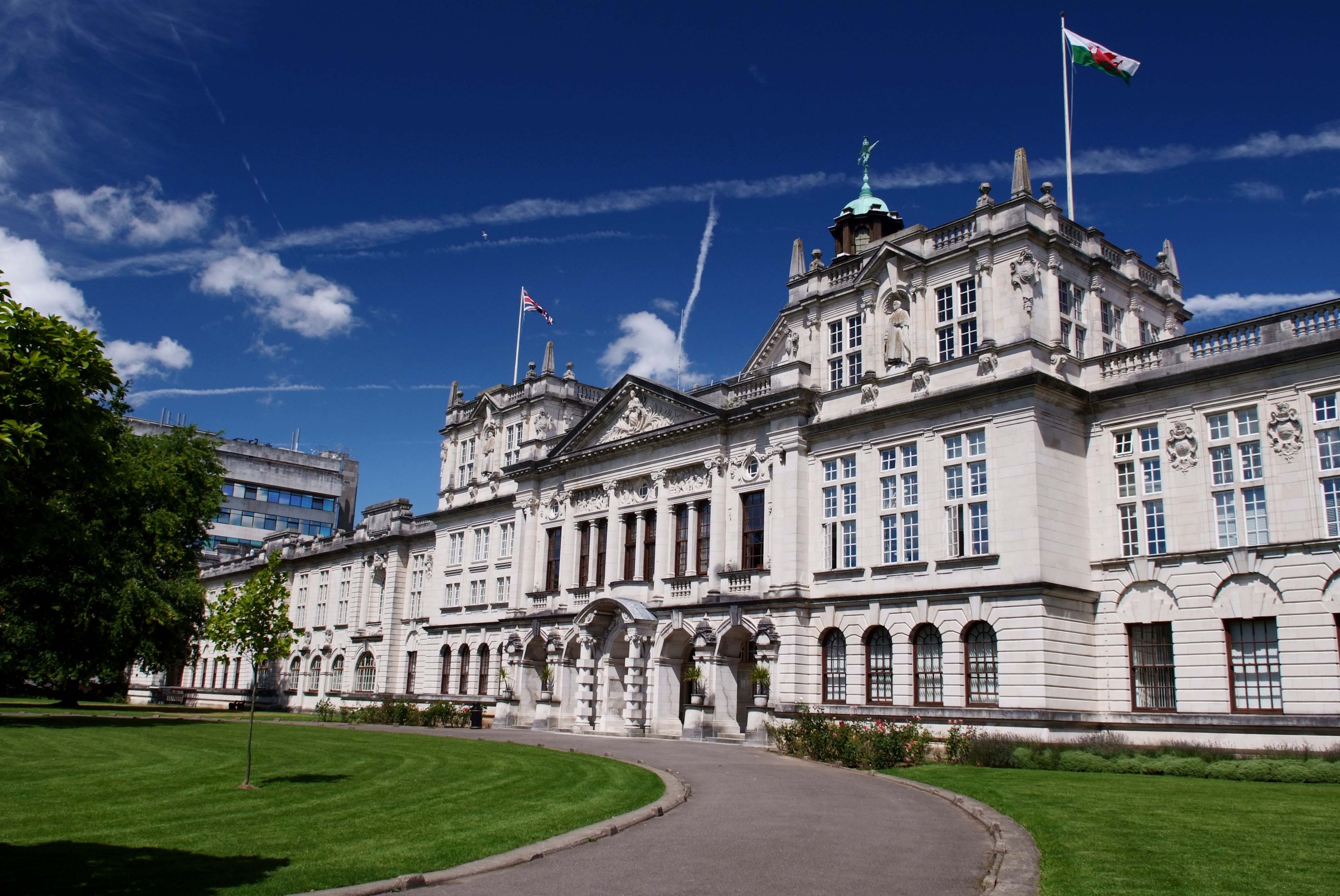 Cardiff University campus