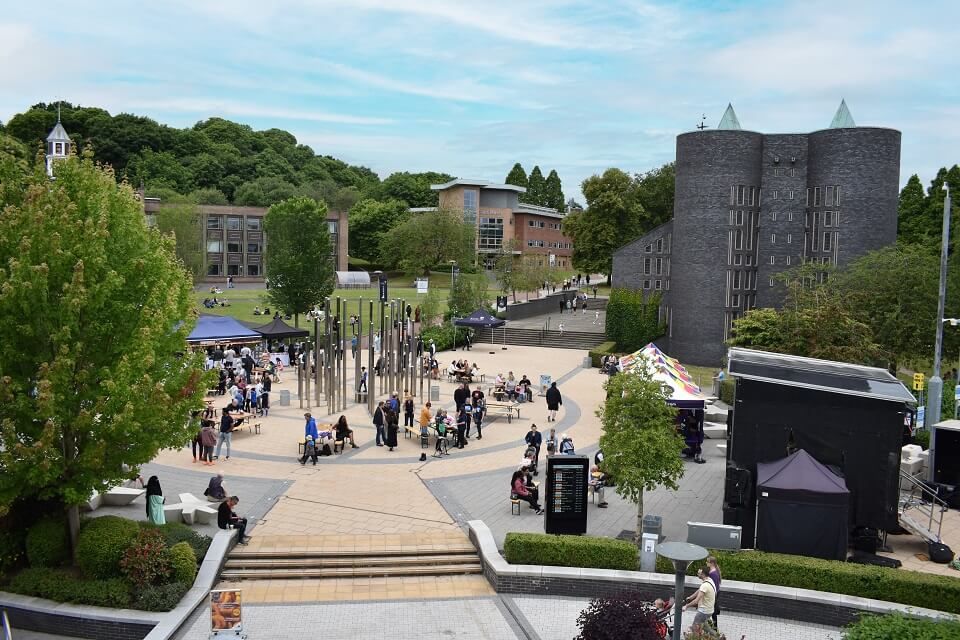 Keele University campus
